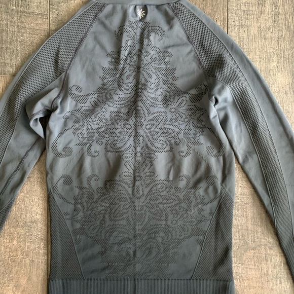 Athleta 1/4 Zip Ombré Pullover - Picture 7 of 8